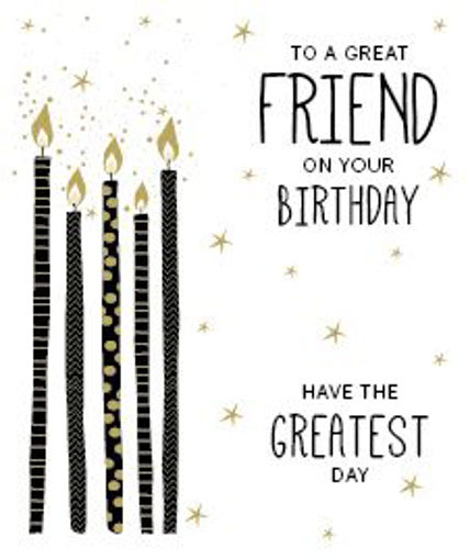 Picture of FRIEND BIRTHDAY CARD